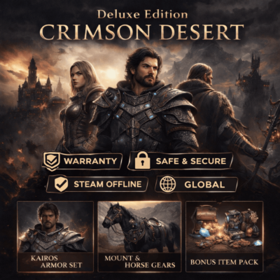 Crimson Desert - Deluxe Edition ⚡ STEAM ОФФЛАЙН АККАУНТ 🌍 ГЛОБАЛ