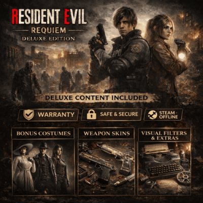 Resident Evil Requiem - Deluxe Edition ⚡ STEAM ОФФЛАЙН АККАУНТ 🌍 ГЛОБАЛ