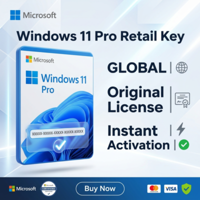 Windows 11 Pro Retail ключ GLOBAL | Оригинальная лицензия | Мгновенная активация |