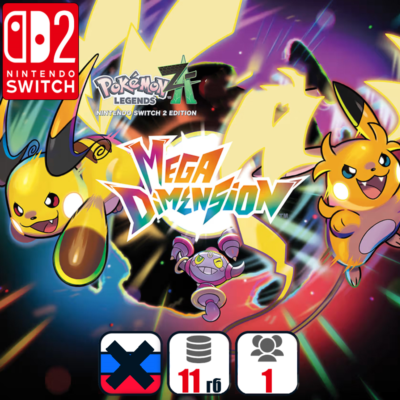 Pokemon Legends: Z-A + Mega Dimension | Nintendo Switch 2