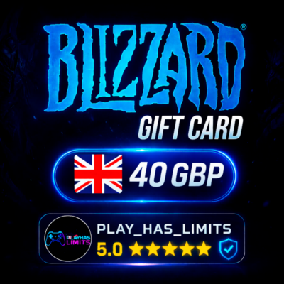 💳BLIZZARD GIFT CARD 100 GBP | Великобритания