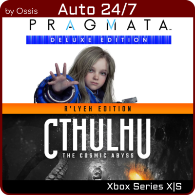24/7 XBOX PRAGMATA Deluxe, Cthulhu The Cosmic Abyss R´lyeh