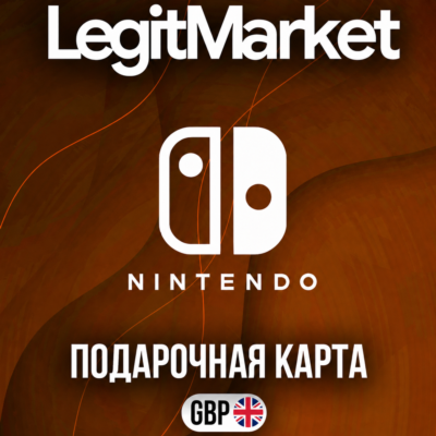 Nintendo eShop 100 GBP | Карта Великобритания | UK Регион | АВТО