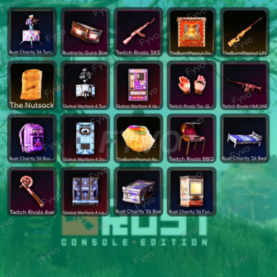 Rust〖TWITCH DROPS / ТВИЧ ДРОПС〗19+ НАГРАД • ПРЕДМЕТЫ • СКИНЫ • РАСТ
