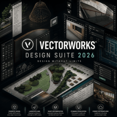 Vectorworks Design Suite 2026 Edu | PC / Mac | 1 год