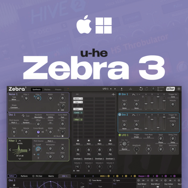 u-he Zebra 3 | АВТОДОСТАВКА 24/7