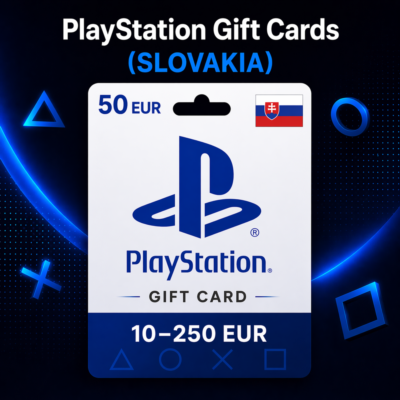PlayStation Gift Cards Словакия (SK) 10–250 EUR | Коды пополнения PSN