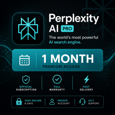 Perplexity AI Pro — 1 месяц / Официальная подписка / Полная гарантия