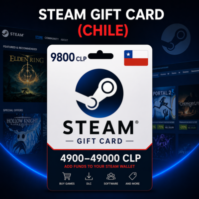 Steam Gift Card (Чили) 4900–49000 CLP | Код пополнения Steam