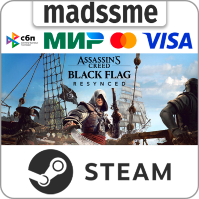 Assassin´s Creed Black Flag Resynced * RU/KZ/СНГ/TR/AR * STEAM 🚀 АВТОДОСТАВКА