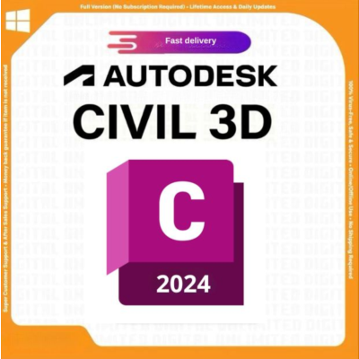 Autodesk Civil 3D License Key 6 months | 2027 / 2026 / 2025 / 2024 | fast delivery