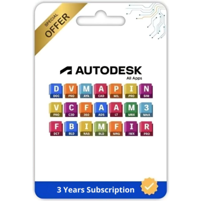 AUTODESK Collection Apps 2027/2026/2025 - 46 Apps | 6-Months Subscription 🚀