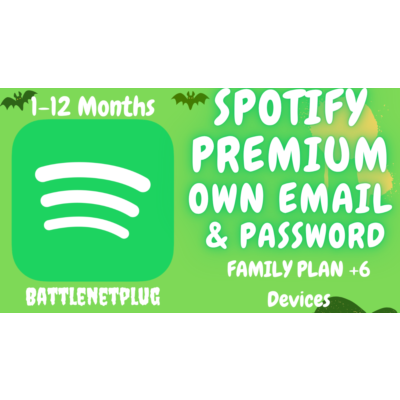 Spotify Premium Family (6 устройств, 1-3 месяца, собственная электронная почта + паро