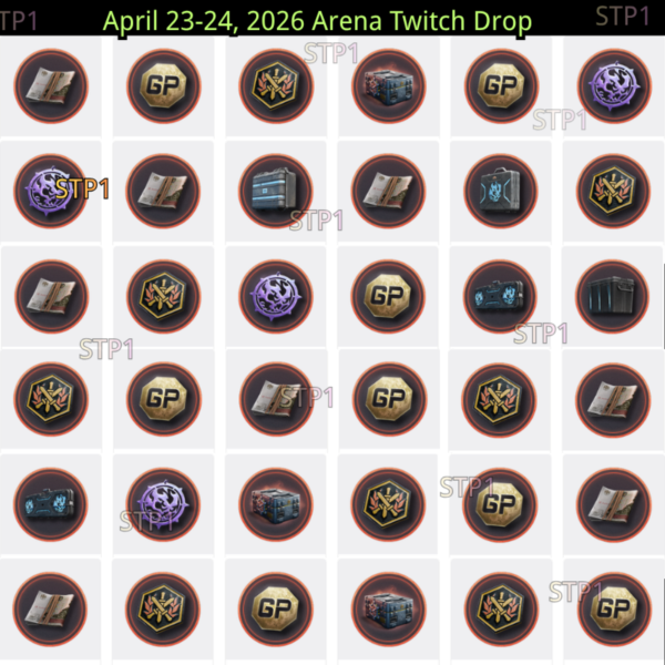Escape from Tarkov: Arena — 36/36 23–26.04.2026 бесплатно Twitch Drops.