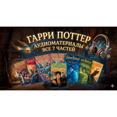 Гарри Поттер все аудиокниги