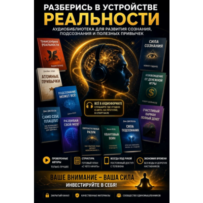 Квантовая психология - базовые аудиокниги