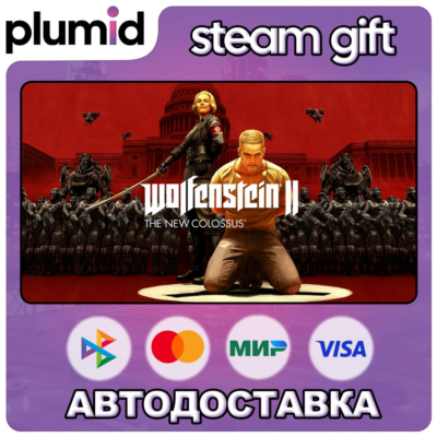 Wolfenstein II: The New Colossus Steam Gift / Россия + МИР / АВТО