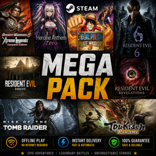 DYNASTY WARRIORS 8,Resident Evil 6,7,Toukiden + игры / Steam / Оффлайн / Без Очереди