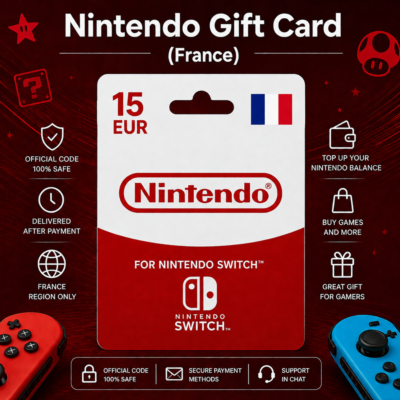 Nintendo Switch Online (Франция) 3–12 месяцев | Подписка Nintendo