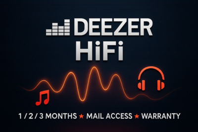 🎵🎧ДОСТУПК ПОЧТЕ 💥DEEZERHI-FI НА ПРЕМИУМ  1🔥МЕСЯЦЕВ★ГАРАНТИЯ💥💯