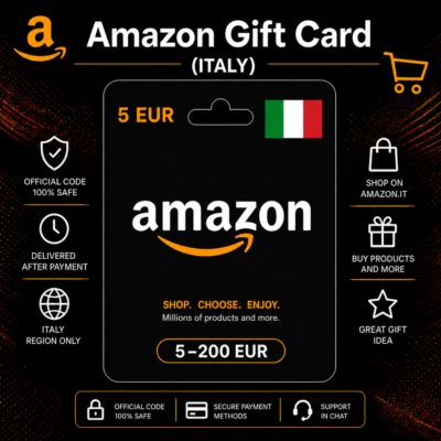 Amazon Gift Card (Италия) 5–200 EUR | Код пополнения Amazon