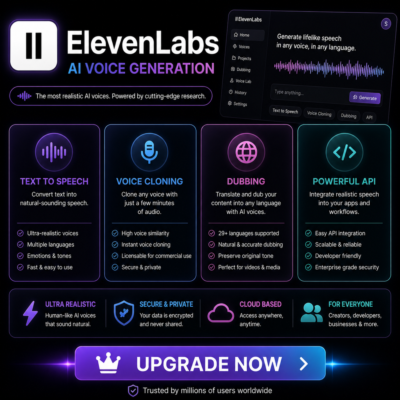 ElevenLabs Premium 1-12M | ЛУЧШАЯ ЦЕНА, ПОЛНАЯ ГАРАНТИЯ