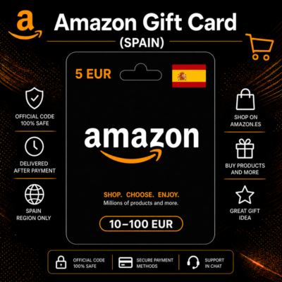 Amazon Gift Card (Испания) 10–100 EUR | Код пополнения Amazon