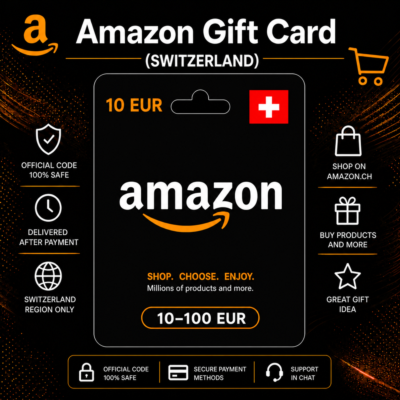 Amazon Gift Card (Швейцария) 10–100 EUR | Код пополнения Amazon
