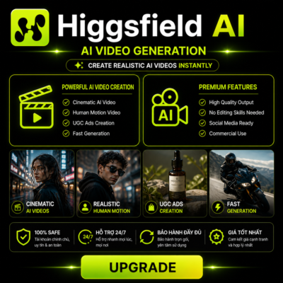 Higgsfield AI 1-12M | Официальное продление | Для любого аккаунта | Полная гарантия