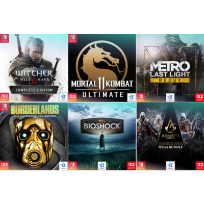 Коллекция из 72 игр для Nintendo Switch