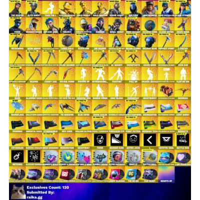Автовыдача • FN (Все Платформы) • 320 скинов + 3.4k VB • Полный доступ