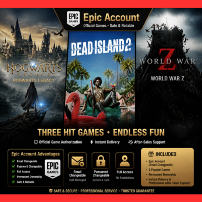 Hogwarts Legacy + Dead Island 2 | Аккаунт Epic Games | Полный доступ