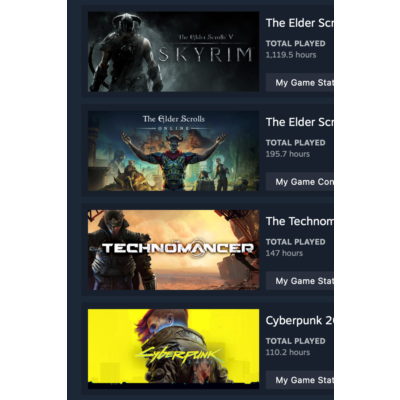 ONLINE STEAM 7 LVL | Cyberpunk 2077 and 4  GAMES TOTAL COSTS 110 $ | FULL ACCESS