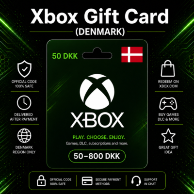 Xbox Gift Card (Дания) 50–800 DKK | Код пополнения Xbox