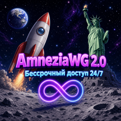 ‼️НЕОГРАНИЧЕННЫЙ ДОСТУП‼️ AMNEZIAWG 2.0 💥 НОВЕЙШИЙ ПРОТОКОЛ 🆕
