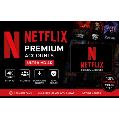 ✔️ Подписка на Netflix  на 1 месяц