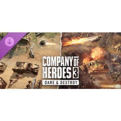 Company of Heroes 3: Dare & Destroy steam Россия\Мир dlc дополнение