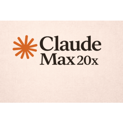 Claude Max 20x – доступ на 1 месяц