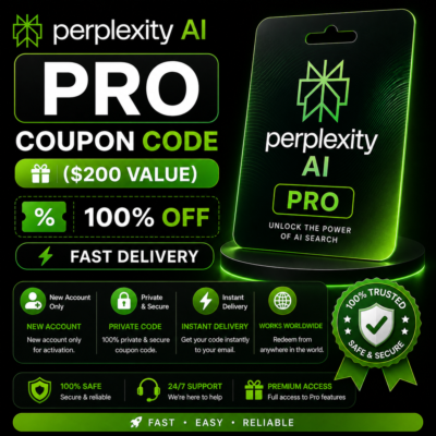 Промокод Perplexity AI PRO (стоимостью $200) | Официальный | Мгновенная доставка | Га