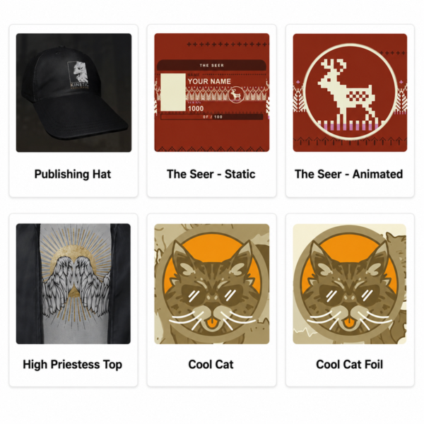 Phasmophobia 6 предметов Publishing Hat, High Priestess T-shirt | Twitch Drop