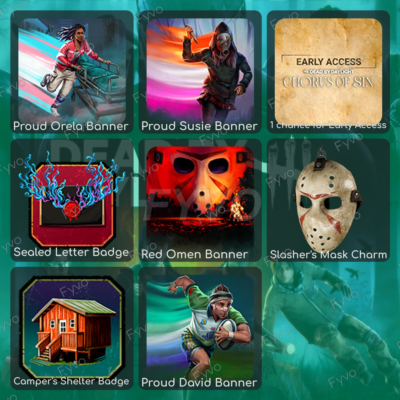 Dead by Daylight〖TWITCH DROPS / ТВИЧ ДРОПС〗8+ НАГРАД • ПРЕДМЕТЫ • СКИНЫ