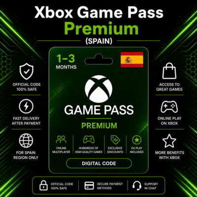Xbox Game Pass Premium (Испания) 1–3 месяца | Код активации Xbox