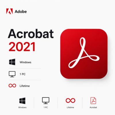 Adobe Acrobat Pro DC 2021 ОС Windows 1 PC 🔄Lifetime🔄