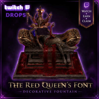 Path of Exile 2 Шрифт Красной Королевы💎 Twitch Drop — Reveal Stream RotA 2026