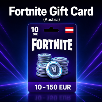 Fortnite Gift Card (Австрия) 10–150 EUR | Код пополнения