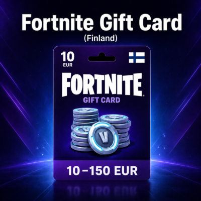 Fortnite Gift Card (Финляндия) 10–150 EUR | Код пополнения