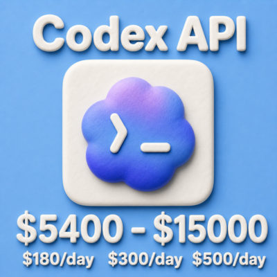 ⚡Баланс API $5400 | Chat GPT-5.6 и Codex