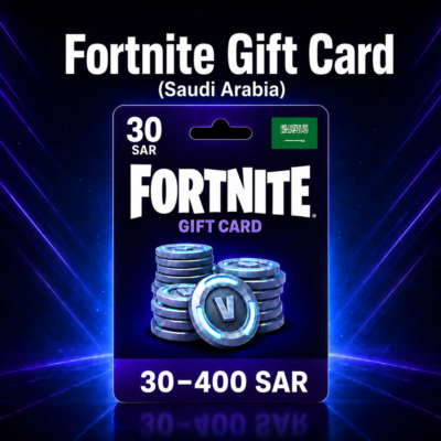 Fortnite Gift Card (Саудовская Аравия) 30–400 SAR | Код пополнения