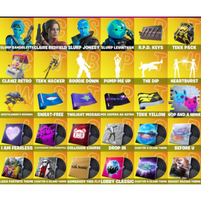 Мгновенный доступ•FN (все платформы)•291 skins (105 paid)•Lowlight•Полный доступ