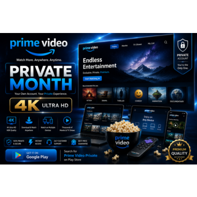 Amazon Prime Video 1 месяц 4К